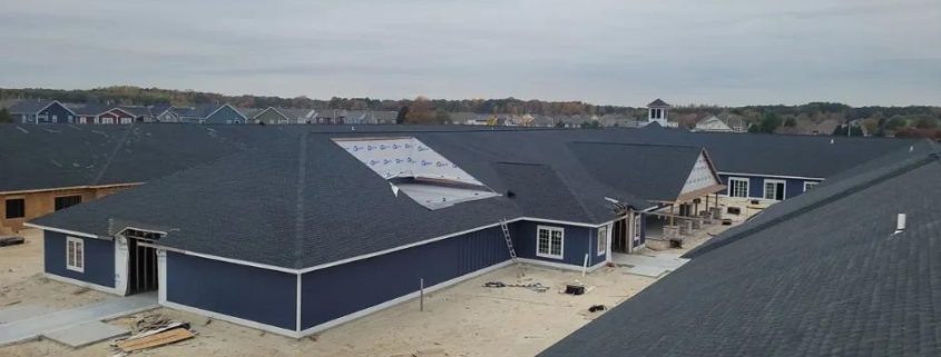 Huge Commercial Shingle Roof Installation