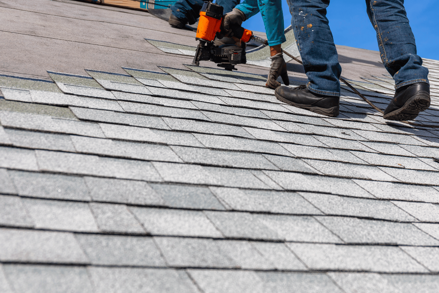 An illustration depicting cost considerations for asphalt shingle roof replacement. 