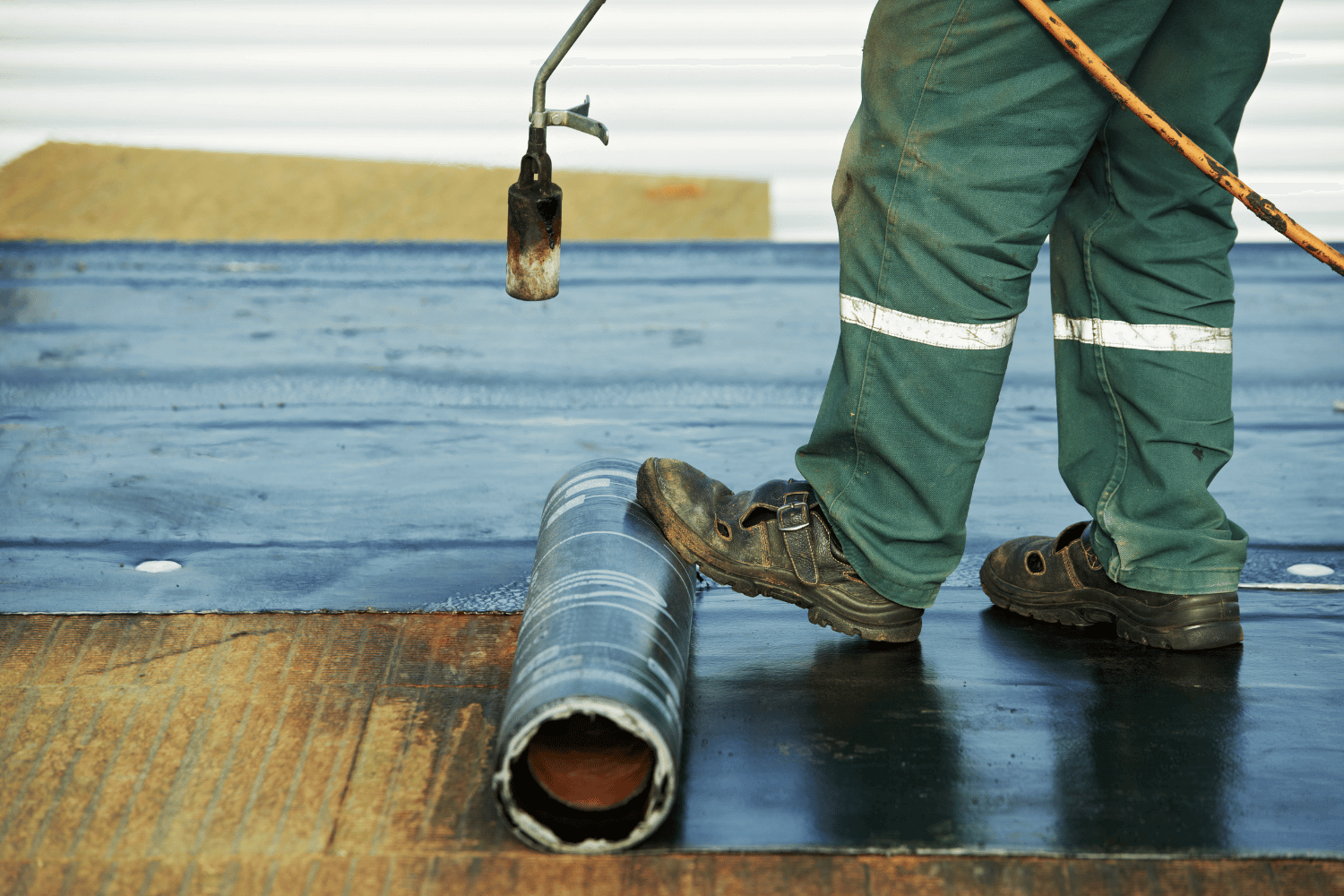 An illustration showing maintenance tips to extend a roof's lifespan, including routine inspections and timely repairs. 