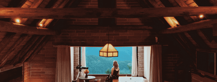 A comfortable home environment enhanced by attic insulation.