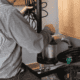 A step-by-step guide illustrating the replacement of a sump pump.