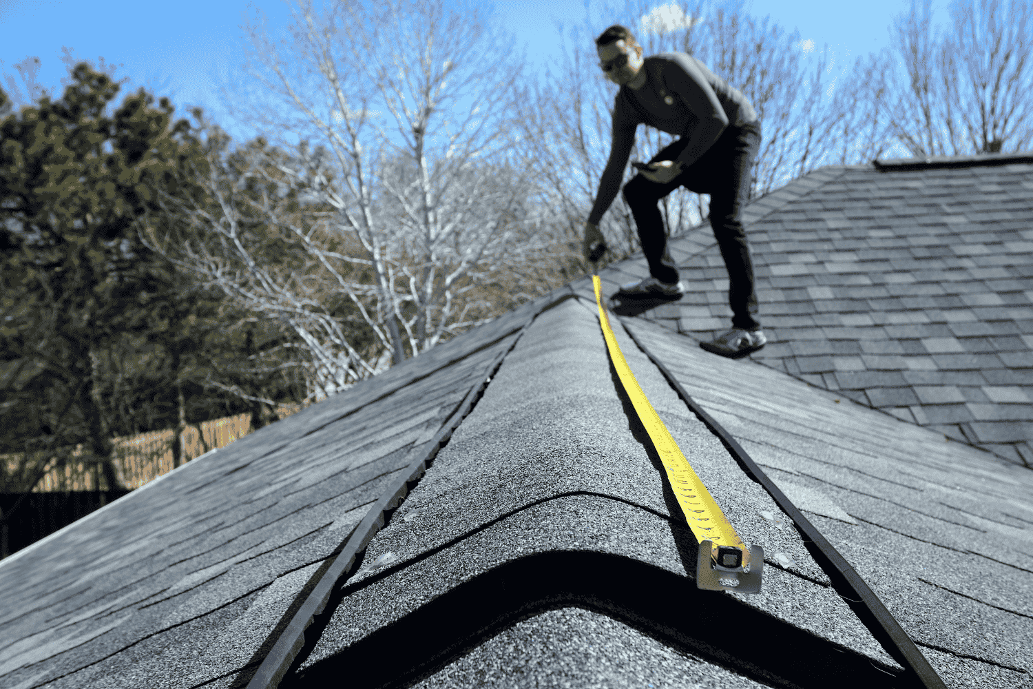 Roofing Shingles: How to Measure Accurately and Easily 3 Understanding roof measurements with a diagram.