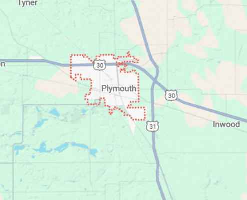 Plymouth Map
