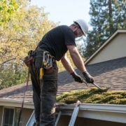 Roof Tarping After Storms in Northern Indiana: Preventing Further Damage 5 roof moss removal